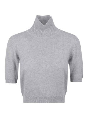 eleven88: Suéteres con cuello pico - Suéter Cuello Redondo - Gris