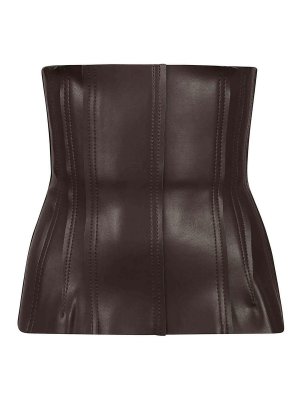 Nensi Dojaka Top - Black - Women | NDSS22ACC054BLACK | thebs.com