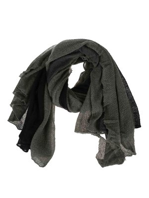 スカーフ BRUNELLO CUCINELLI 'Herbarium Print' scarf (MFOU0024 C6001) Brunello Cucinelli floral-print Scarf | Green | FARFETCH