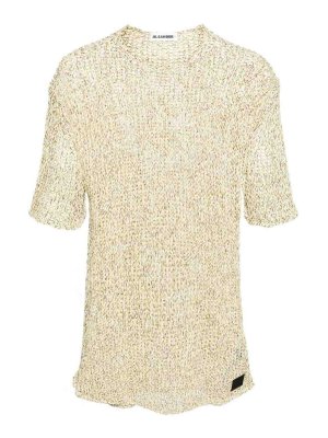 JIL SANDER: T-shirts - T-Shirt - Beige