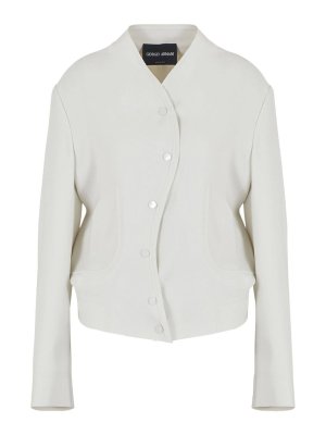 GIORGIO ARMANI: Blazer - Blazer - Gris