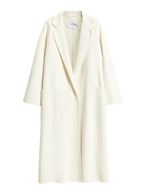 Max Mara: Abrigos cortos - Abrigo Corto - Blanco