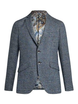 ETRO: Vestes casuals - Veste Casual - Bleu