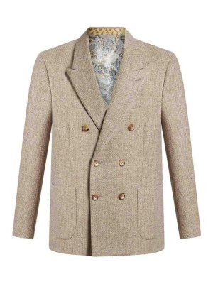 ETRO: Chaquetas casual - Chaqueta Casual - Beis