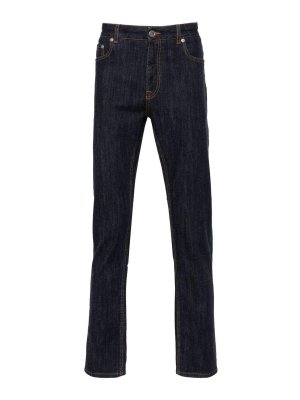 ETRO: straight leg jeans - Jens Slim Fit