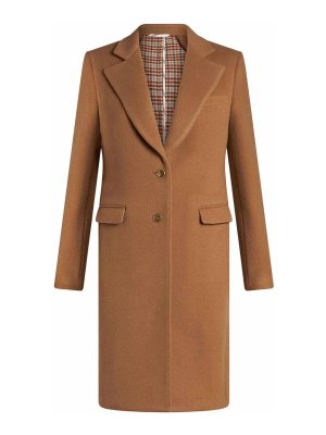 ETRO: short coats - Coat With Engraved Logo