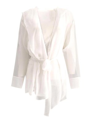 P.A.R.O.S.H. Raisa blazer jacket - White | D420266RAISA23002