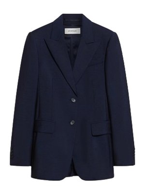 SPORTMAX: Blazer - Blazer - Azul