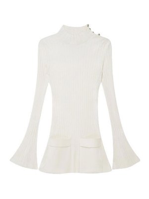 STELLA McCARTNEY: short dresses - Long Sleeve Mini Dress