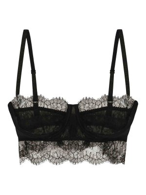 DOLCE & GABBANA: Tops y camisetas sin mangas - Top - Negro