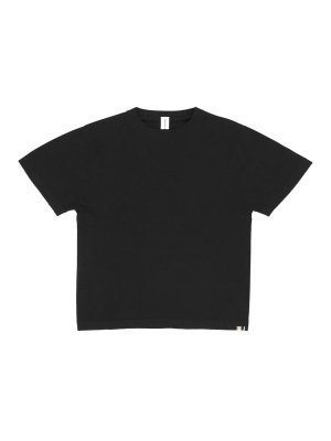 Tシャツ・カットソー Ann Demeulemeester LINSEY OPEN FRONT FITTED SHIRT Ann Demeulemeester Linsey Open Front Fitted Shirt In Black