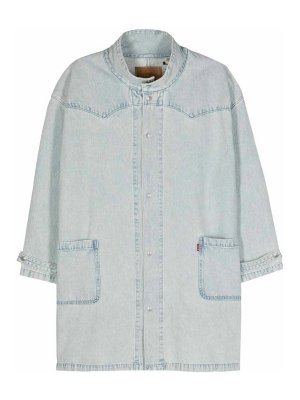 LEVI'S: short coats - Style Denim Coat