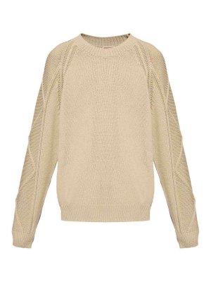 KENZO: crew necks - Boke Flower Appiqu Jumper