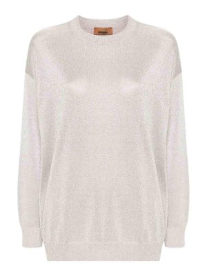 MISSONI: crew necks - Metallic Knit Jumper