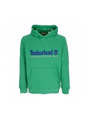 TIMBERLAND: Sweatshirts & Sweaters - Green Hoodie With Front Logo