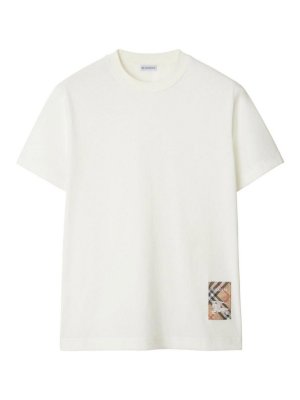 BURBERRY: shirts - M Jwear T Shirt Chalk