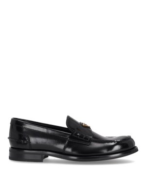 PRADA: Loafers & Slippers - Brushed Moccasins