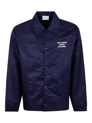 DRÔLE DE MONSIEUR: casual jackets - The Veste Slogan