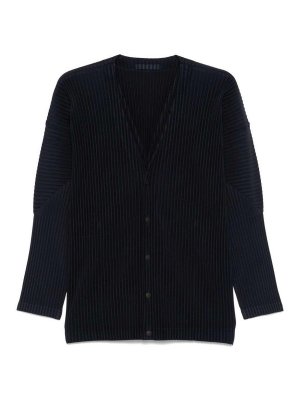 Nuur V-Neck Cardigan - Blue - Men | RA01010RA0110 | thebs.com