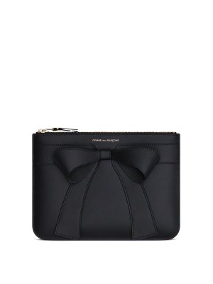 COMME DES GARCONS: pochette - Custodia con fiocco grande