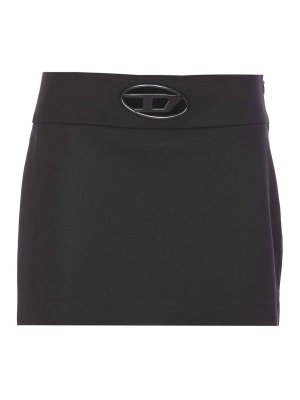 DIESEL: mini skirts - 0-Dixy Skirt