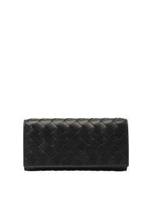 BOTTEGA VENETA: 財布＆ポーチ - 財布 - 黒