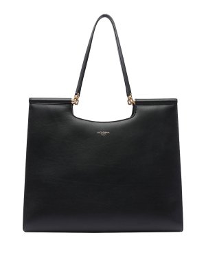 Dolce & Gabbana Small Sicily Logo Shopping Bag