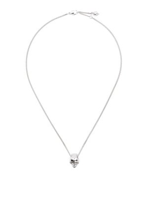 ALEXANDER MCQUEEN: ネックレス - ネックレス/チョーカー - 銀
