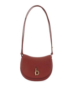 BURBERRY: Schultertaschen - Schultertasche - Dunkelrot