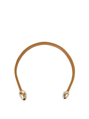 BOTTEGA VENETA: ネックレス - ネックレス/チョーカー - ベージュ