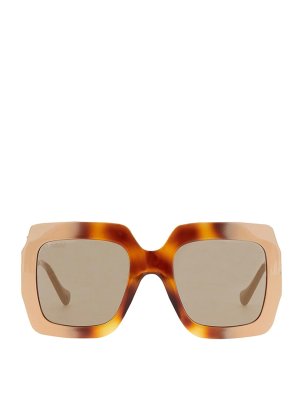 GUCCI: Glasses - Rectangular Sunglasses