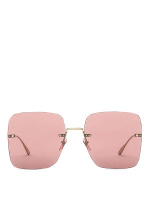 GUCCI: sunglasses - Oversized Square Sunglasses