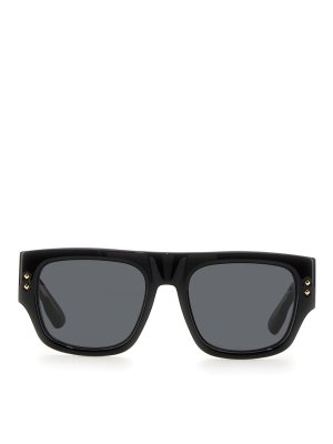 GUCCI: Sonnenbrillen - Sonnenbrille - Schwarz