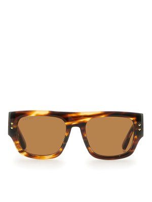 GUCCI: サングラス - サングラス - ブラウン