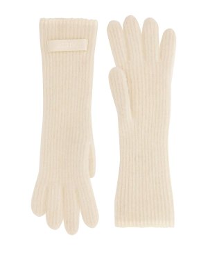 Dolce & Gabbana Long Gloves - Grey - Women | FG108AFUGPON5543