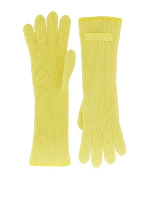 Dolce & Gabbana Long Gloves - Grey - Women | FG108AFUGPON5543