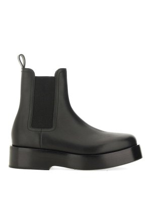 BOTTEGA VENETA: ブーツ - ブーツ - 黒