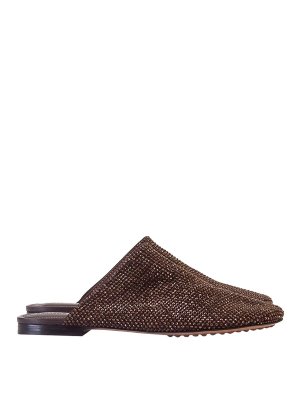 BOTTEGA VENETA: Sandalias - Sandalias - Marrón
