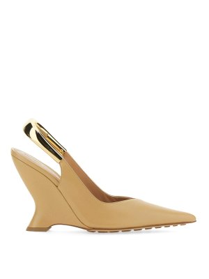 BOTTEGA VENETA: court shoes - Pointed Slingback Pumps
