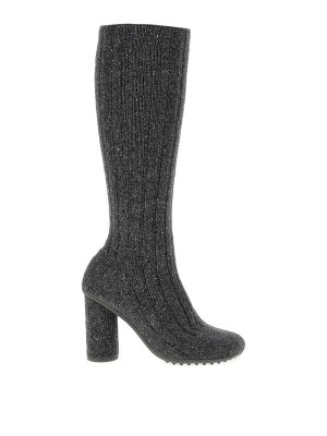 BOTTEGA VENETA: ブーツ - ブーツ - グレー
