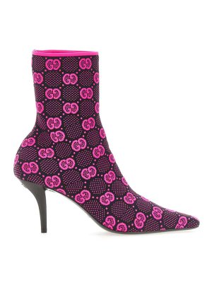 GUCCI: ankle boots - Knitted Boot Gg