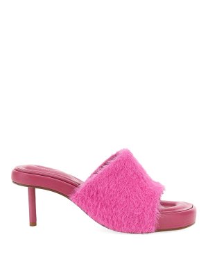 JACQUEMUS: sandals - Sandalwood Clay