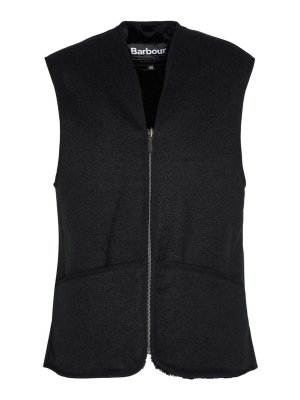 BARBOUR: Westen - Weste - Schwarz