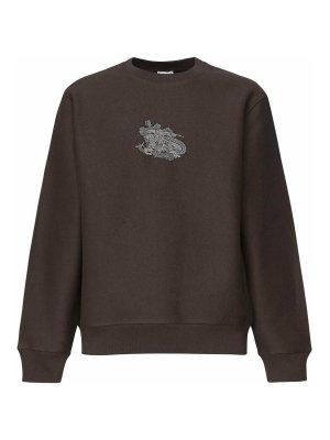 BURBERRY: Sweatshirts & Sweaters - Knight Sweatshirt In Cotton