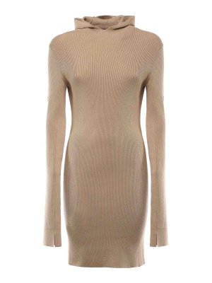 FENDI: short dresses - Wool And Silk Dress