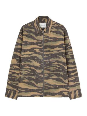 JIL SANDER: Chemises - Chemise - Vert