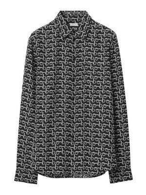 BURBERRY: Chemises - Chemise - Argent