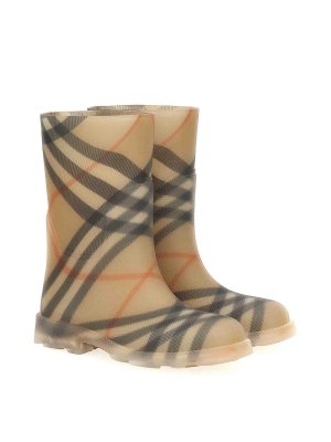 BURBERRY: stivali - Stivali da pioggia Marsh