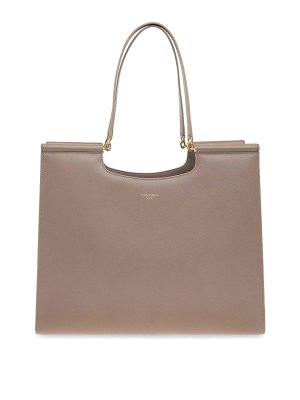 DOLCE & GABBANA: Sacs à main - Sac Cabas - Gris