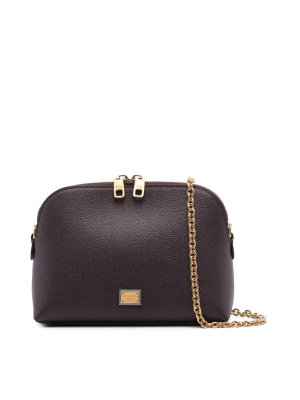 DOLCE & GABBANA: Sacs bandoulière - Sac Bandoulière - Rouge Brun